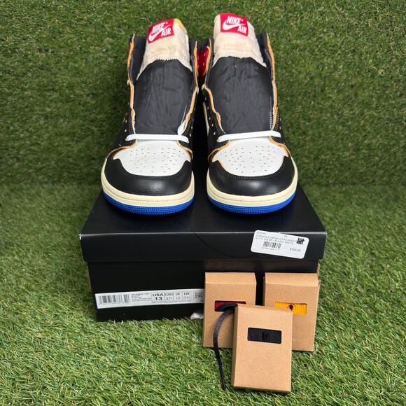 Fragment x Union LA x Air Jordan 1 Retro High OG Varsity Red Size 13 IO7847-002 main image 8